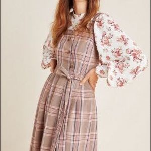 Anthropologie Plaid Dress